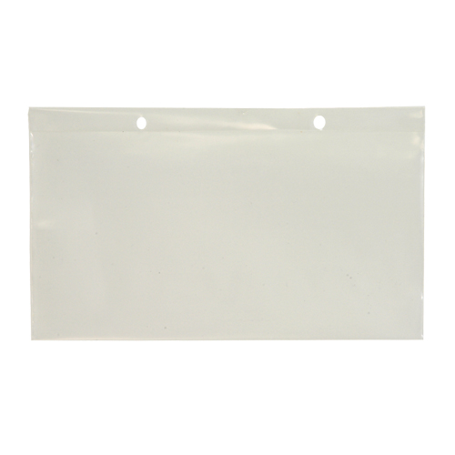 Clear Label Holder, Snap-On, 5" L x 8" W Action Paper