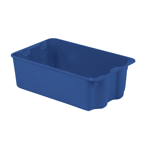 Contenants Stack-N-Nest Polylewton, 7,9" x 24" x 14,1", Bleu Action Paper