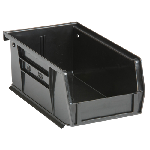 Ultra Stack & Hang Bin, 4-1/8" W x 3" H x 7-3/8" D, Black Action Paper