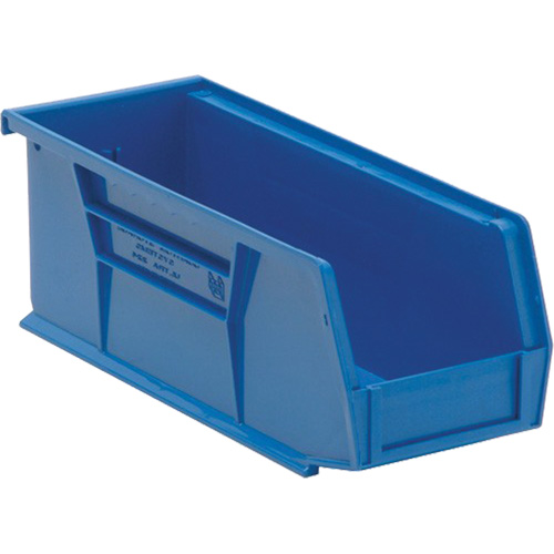 Ultra Stack & Hang Bin, 4-1/8" W x 4" H x 10-7/8" D, Blue Action Paper