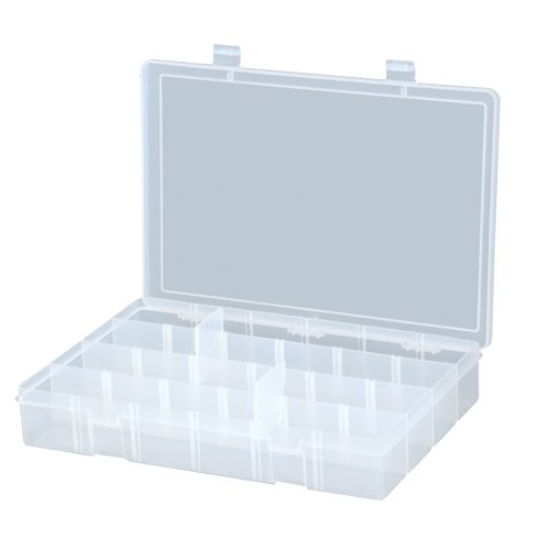 Compact Compartment Cases, 13.125" W x 2.3125" D x 9" H, 24 Compartments Action Paper
