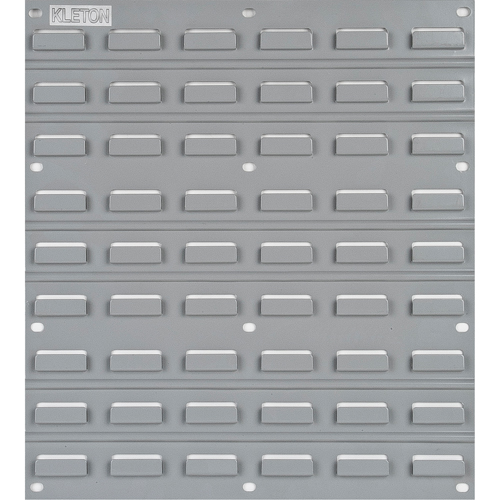 Panneau perfor&eacute; en m&eacute;tal pour bacs, 16 bacs, 18" la x 1/8" p x 19" h Action Paper