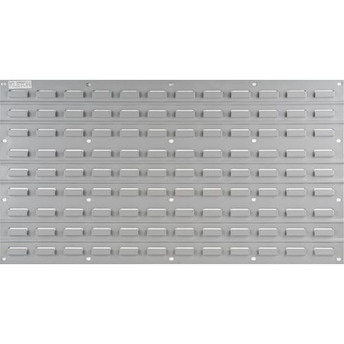 Panneau perfor&eacute; en m&eacute;tal pour bacs, 32 bacs, 36" la x 1/8" p x 19" h Action Paper
