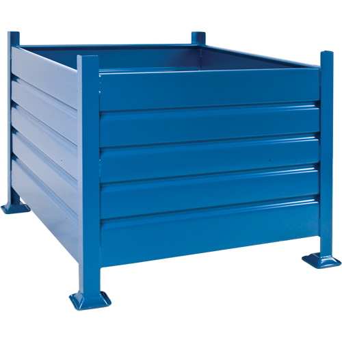Contenants de vrac empilables, 30" ha x 34,5" la x 40,5" p, Capacit&eacute; de 4500 lb Action Paper
