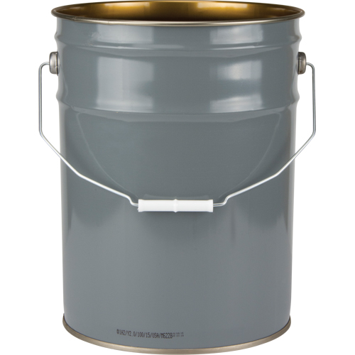 Seau doubl&eacute;, Acier, 20 L Action Paper