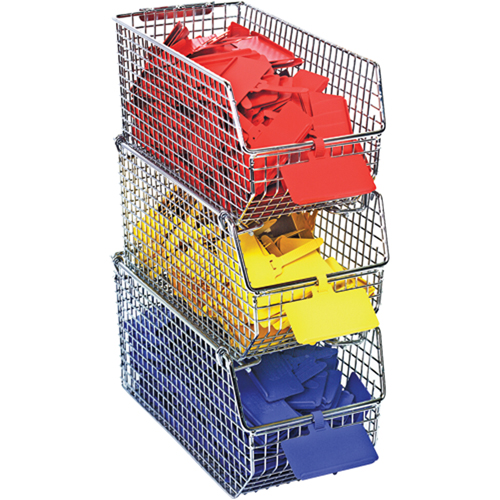 Wire Mesh Stack & Hang Bins Action Paper