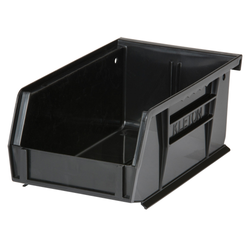 Stack & Hang Bin, 4-1/8" W x 3" H x 7-3/8" D, Black Action Paper