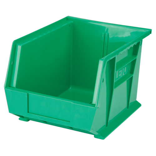 Stack & Hang Bin, 8-1/4" W x 7" H x 10-3/4" D, Green Action Paper