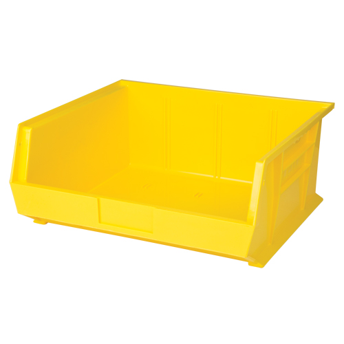 Stack & Hang Bin, 16-1/2" W x 7" H x 14-3/4" D, Yellow Action Paper