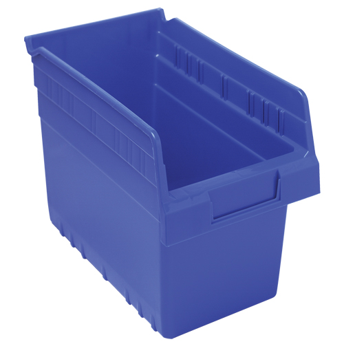 Bacs pour &eacute;tag&egrave;re Store-Max, 6-5/8" la x 8" H x 11-5/8" p, Bleu, Capacit&eacute; 44 lb Action Paper