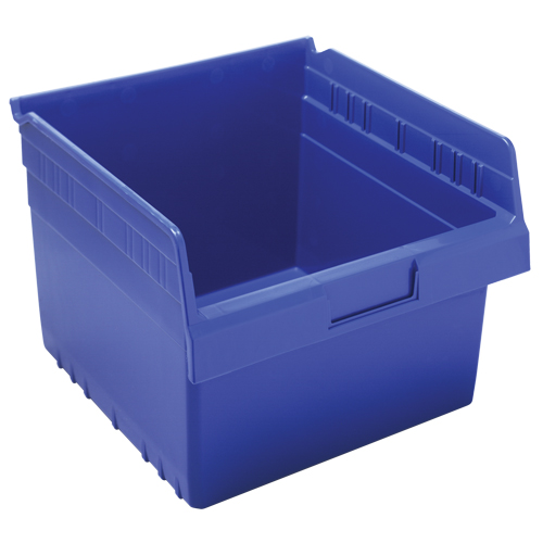 Bacs pour &eacute;tag&egrave;re Store-Max, 11-1/8" la x 8" H x 11-5/8" p, Bleu, Capacit&eacute; 44 lb Action Paper