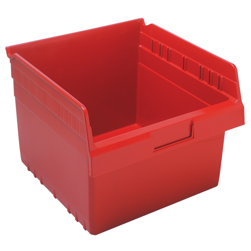 Bacs pour &eacute;tag&egrave;re Store-Max, 11-1/8" la x 8" H x 11-5/8" p, Rouge, Capacit&eacute; 44 lb Action Paper
