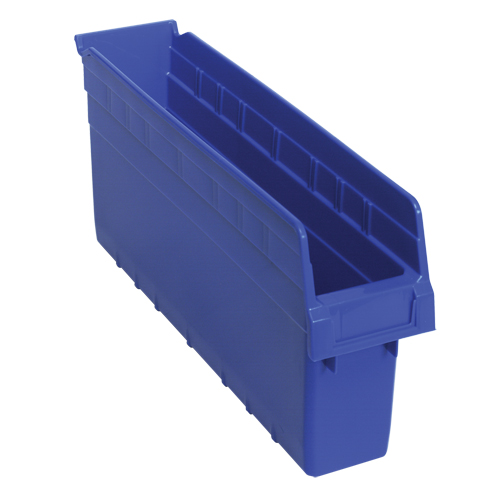 Bacs pour &eacute;tag&egrave;re Store-Max, 4-3/8" la x 8" H x 17-7/8" p, Bleu, Capacit&eacute; 56 lb Action Paper