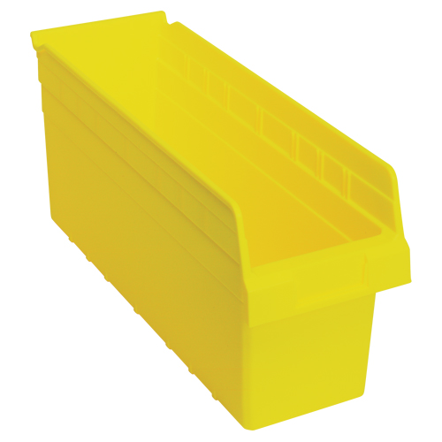 Bacs pour &eacute;tag&egrave;re Store-Max, 6-5/8" la x 8" H x 17-7/8" p, Jaune, Capacit&eacute; 56 lb Action Paper