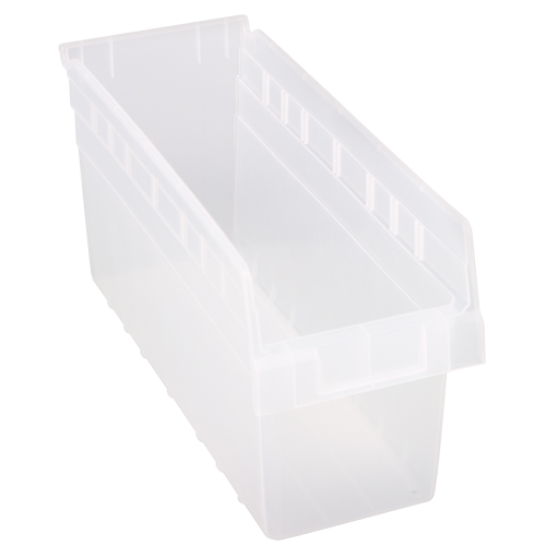 Bacs pour &eacute;tag&egrave;re Store-Max, 6-5/8" la x 8" H x 17-7/8" p, Transparent, Capacit&eacute; 56 lb Action Paper