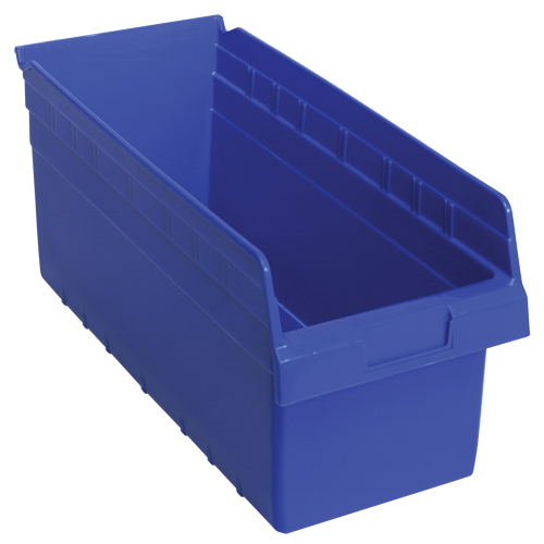 Bacs pour &eacute;tag&egrave;re Store-Max, 8-3/8" la x 8" H x 17-7/8" p, Bleu, Capacit&eacute; 56 lb Action Paper
