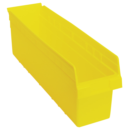 Bacs pour &eacute;tag&egrave;re Store-Max, 6-5/8" la x 8" H x 23-5/8" p, Jaune, Capacit&eacute; 68 lb Action Paper