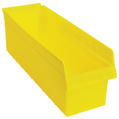 Bacs pour &eacute;tag&egrave;re Store-Max, 8-3/8" la x 8" H x 23-5/8" p, Jaune, Capacit&eacute; 68 lb Action Paper