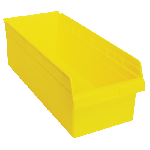 Bacs pour &eacute;tag&egrave;re Store-Max, 11-1/8" la x 8" H x 23-5/8" p, Jaune, Capacit&eacute; 68 lb Action Paper