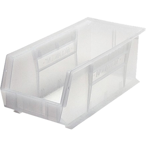 Ultra Stack & Hang Bin, 8-1/4" W x 7" H x 18" D, Clear Action Paper