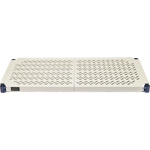 &eacute;tag&egrave;re en fils m&eacute;talliques avec tablettes en plastique, Cadre en fils m&eacute;talliques avec tablettes en plastique, Sans boulons, Capacit&eacute; 600 lb, 30" la x 72" h x 18" p Action Paper