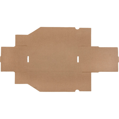 Deep Corrugated Parts Bins, 5-3/4" W x 11-1/4" D x 4-1/2" H, Beige Action Paper