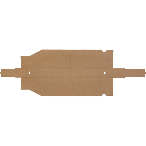 Deep Corrugated Parts Bins, 2-7/8" W x 17-1/4" D x 4-1/2" H, Beige Action Paper