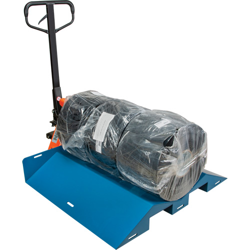 Pallet Jack Roll Adapater Action Paper