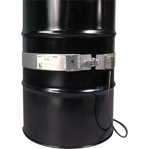 Chauffe-barils &eacute;conomiques, Barils en acier, 55 gal. US (45 gal. imp.), 0°F - 550°F, 120 V Action Paper