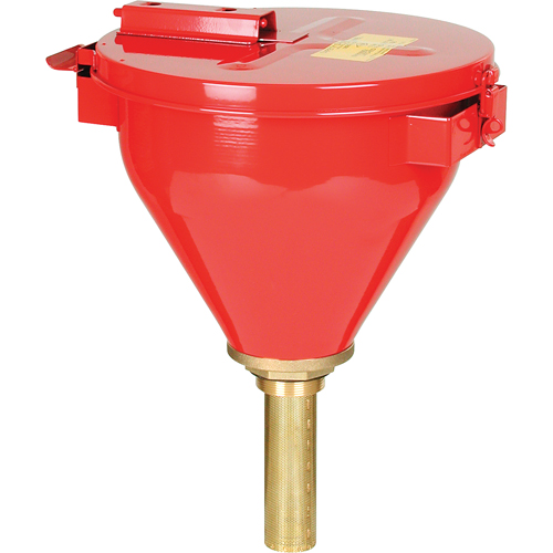 Entonnoirs de sûret&eacute; pour baril, 2,6 gal. Action Paper