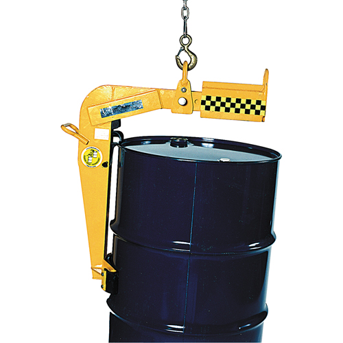 Steel/Plastic/Fibre Drum Lifters, 55 US gal. (45 Imperial Gal.), 2000 lbs./907 kg. Cap. Action Paper