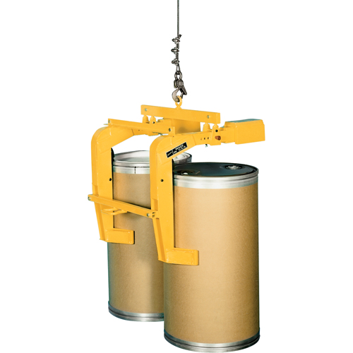 Steel/Plastic/Fibre Drum Lifters, 55 US gal. (45 Imperial Gal.), 4000 lbs./1814 kg. Cap. Action Paper