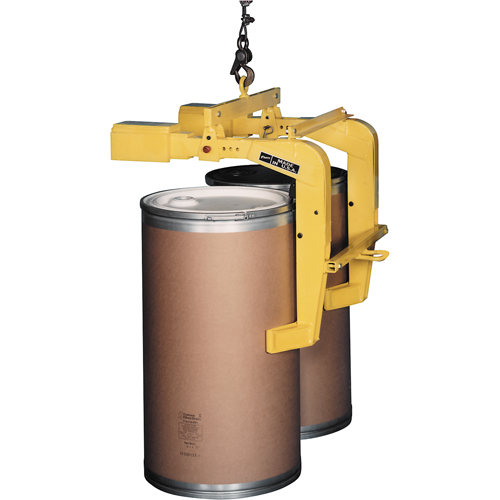 Steel/Plastic/Fibre Drum Lifters, 55 US gal. (45 Imperial Gal.), 4000 lbs./1814 kg. Cap. Action Paper