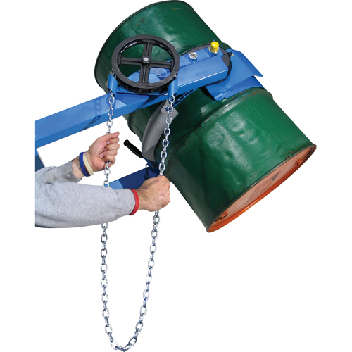 Manipulateurs de barils Hydra-Lift, Capacit&eacute; 55 gal. US (45 gal. imp.) Action Paper