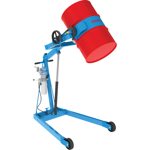 Manipulateurs de barils Hydra-Lift, Capacit&eacute; 55 gal. US (45 gal. imp.) Action Paper