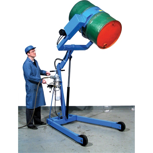 Manipulateurs de barils Hydra-Lift, Capacit&eacute; 55 gal. US (45 gal. imp.) Action Paper