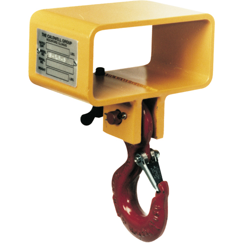 Crochets pour chariot &eacute;l&eacute;vateur, Ouverture des fourches 5-1/2" x 2-1/2" Action Paper