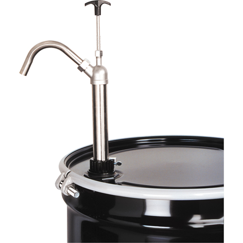 Pull Type Drum Pump, Fits 55 Gal., 22 oz./Stroke Action Paper