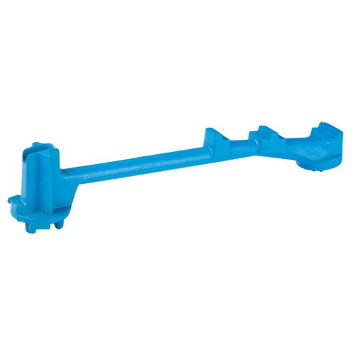 Cl&eacute;s universelles pour barils - Fonte ductile solide, Poign&eacute;e 15-1/2", Fonte ductile solide Action Paper