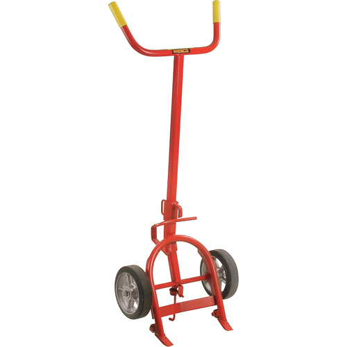 Diables pour barils &agrave; un montant, Fabriqu&eacute; en Acier, 55 - 85 gal. US (45 - 70 gal. imp.) Action Paper