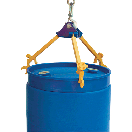 Appareils de levage &agrave; usages multiples avec cl&eacute;s pour barils, 30 - 55 gal. US (25 - 45 gal. imp.), Cap. 800 lb/362 kg Action Paper