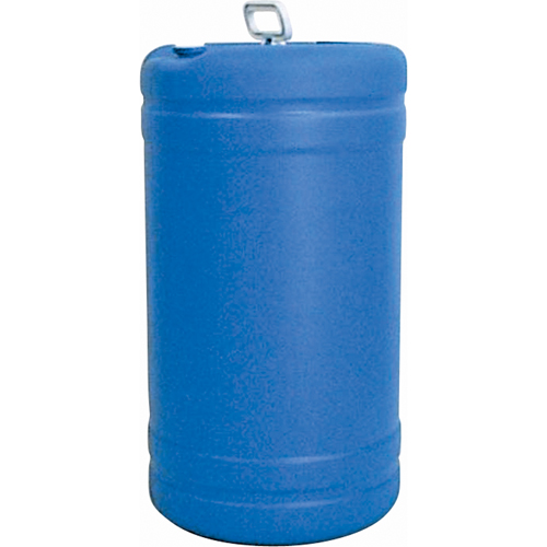 Polyethylene Drums -Tight Head, 15 US gal. (12.49 imp. Gal.), Closed Top, Blue Action Paper