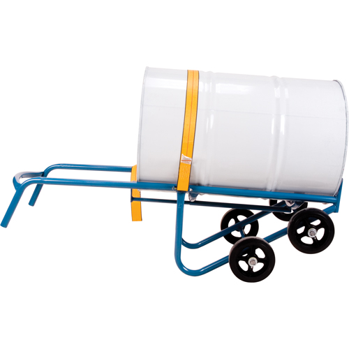 All-In-One Drum Trucks, Steel Construction, 25 - 55 US Gal. (20 - 45 Imperial Gal.) Action Paper