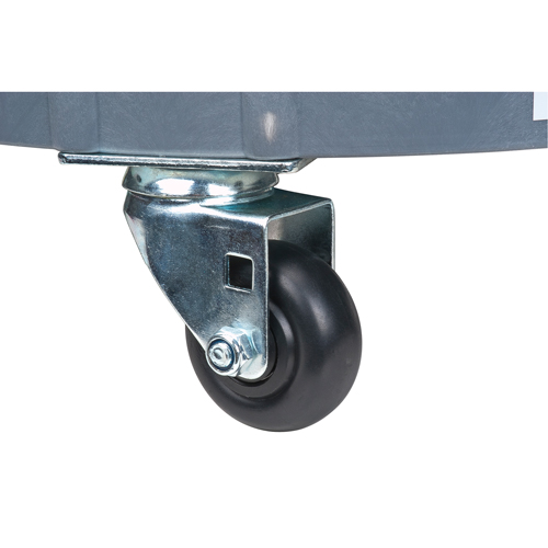 Leak Containment Drum Dolly, 24.25" dia. X 7.625" H, 1.5 US Gal. Spill Cap. Action Paper