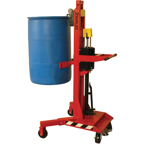 Ergonomic Drum Handler High Reach - DM-1100-HR, 30 - 85 US Gal. (25 - 70 Imperial Gal.) Action Paper