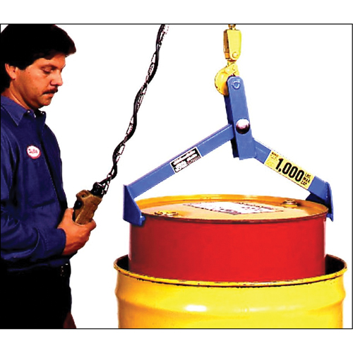 Leveur de baril et Overpack, 55 - 85 gal. US (45 - 70 gal. imp.), Cap. 1000 lb/454 kg Action Paper
