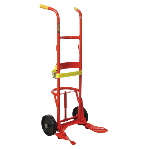Chariot pour baril de s&eacute;rie 40BTW, Fabriqu&eacute; en Acier, 30 - 85 gal. US (25 - 70 gal. imp.) Action Paper