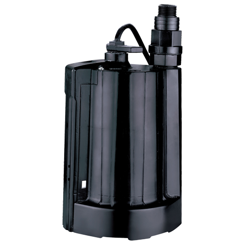Pompe utilitaire submersible automatique, 1/3 CV, 2160 gal./h, 115 V, 4 A Action Paper