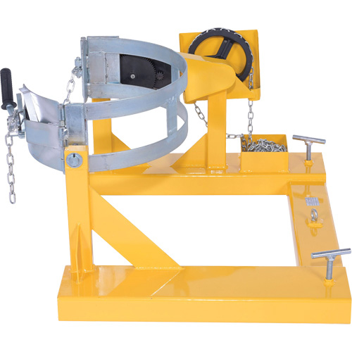 Porte-baril pour chariot &agrave; fourche, Pour 55 gal. US (45,8 gal imp&eacute;rial) Action Paper
