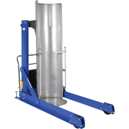 Tombereau hydraulique portatif pour baril, Pour 30 - 55 gal. US (25 - 45,8 gal. imp.) Action Paper